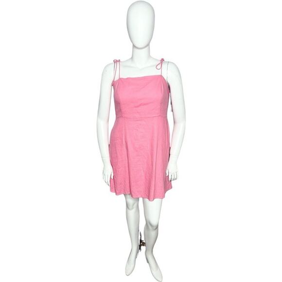 NWT Old Navy Fit & Flare Tie-Shoulder Mini Cami Dress Size XL - Picture 3 of 7